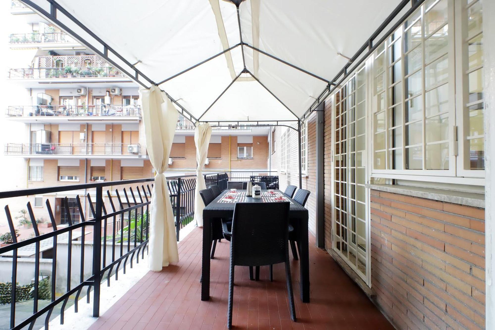 Lovely Apartment With Terrace Near The Vatican Roma Eksteriør bilde